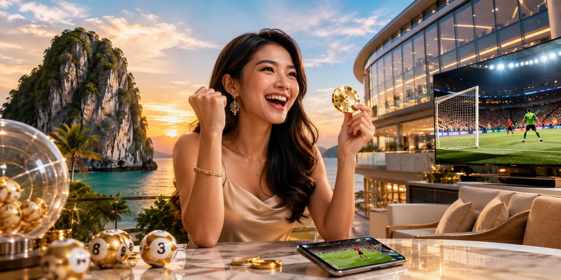 Cabutan loteri 4D Ipoh dengan nombor bertuah dan suasana meriah