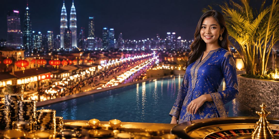 Pengguna Kuala Lumpur menerima cashback bonus 51a melalui telefon pintar berbaju kurung